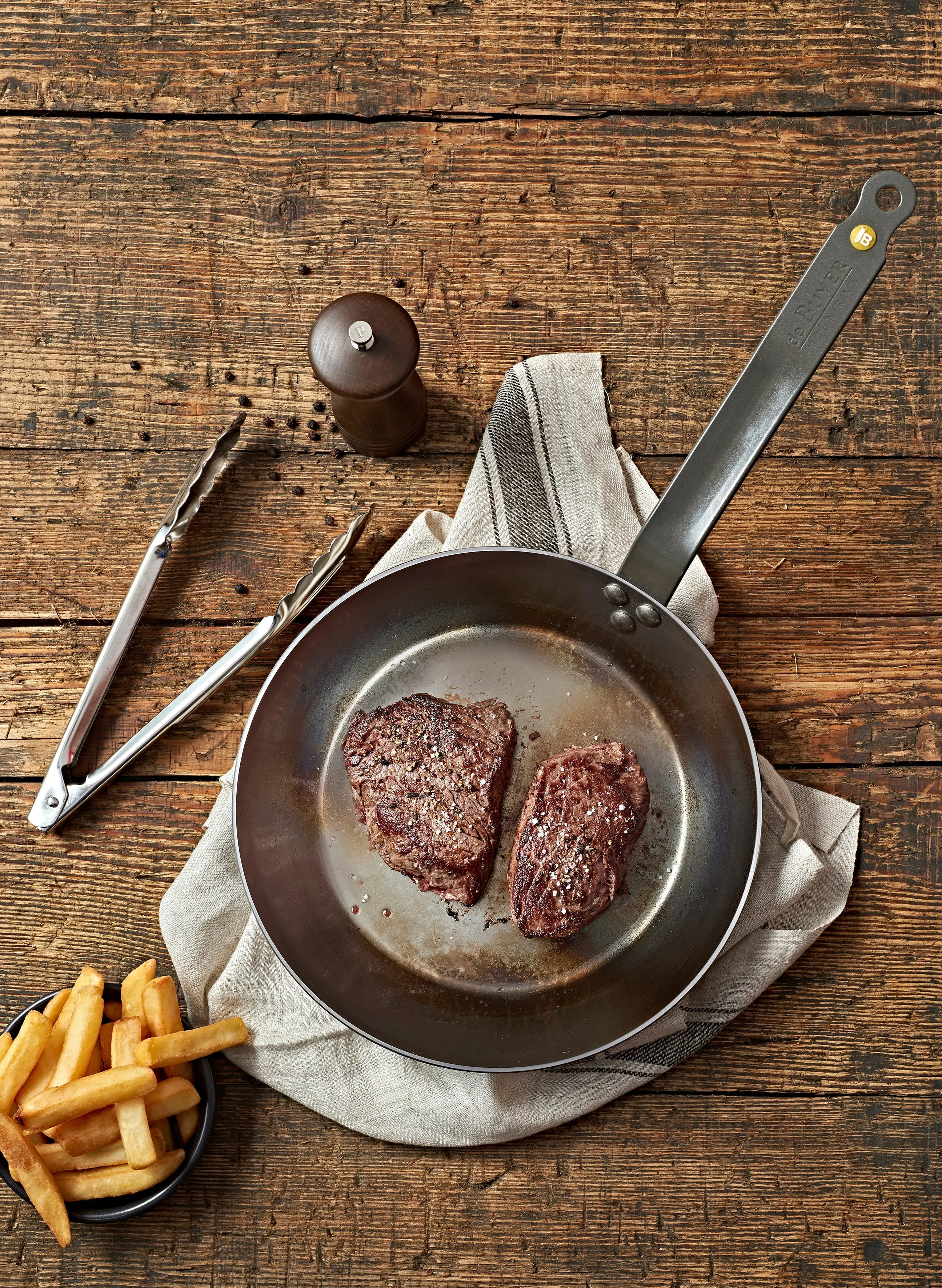MINERAL B Classic Carbon Steel Fry Pan