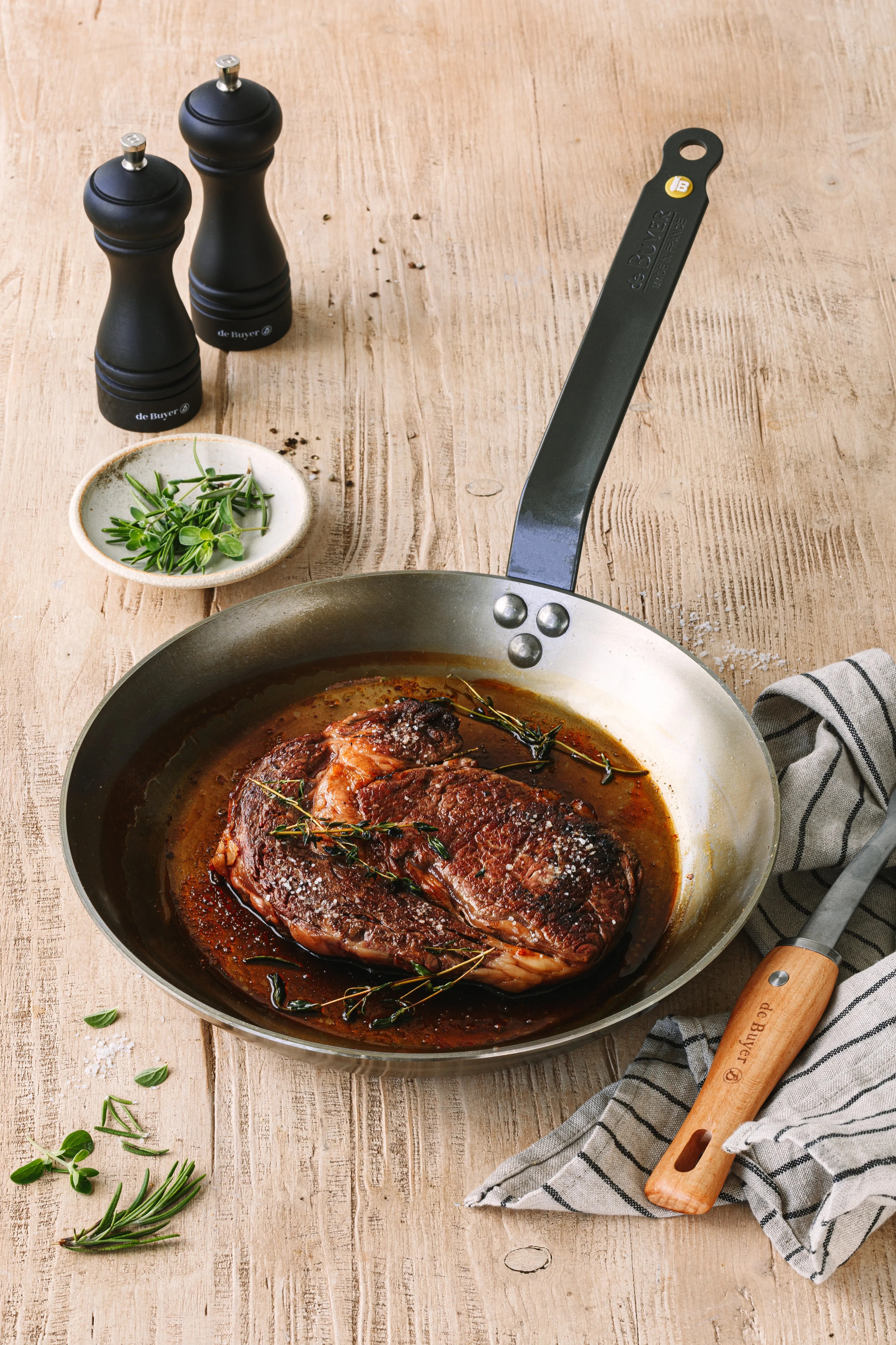 MINERAL B Classic Carbon Steel Fry Pan