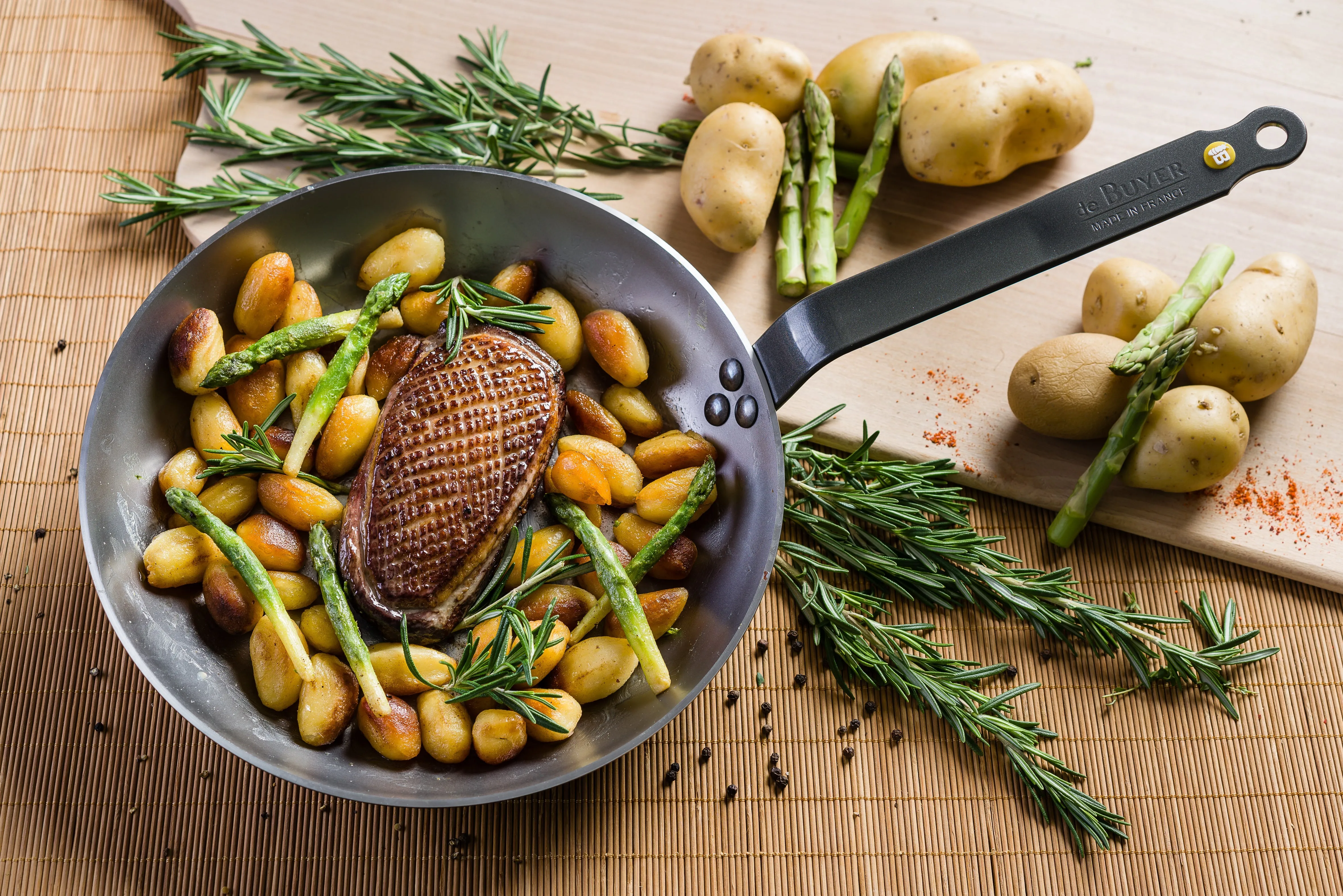 MINERAL B Classic Carbon Steel Fry Pan
