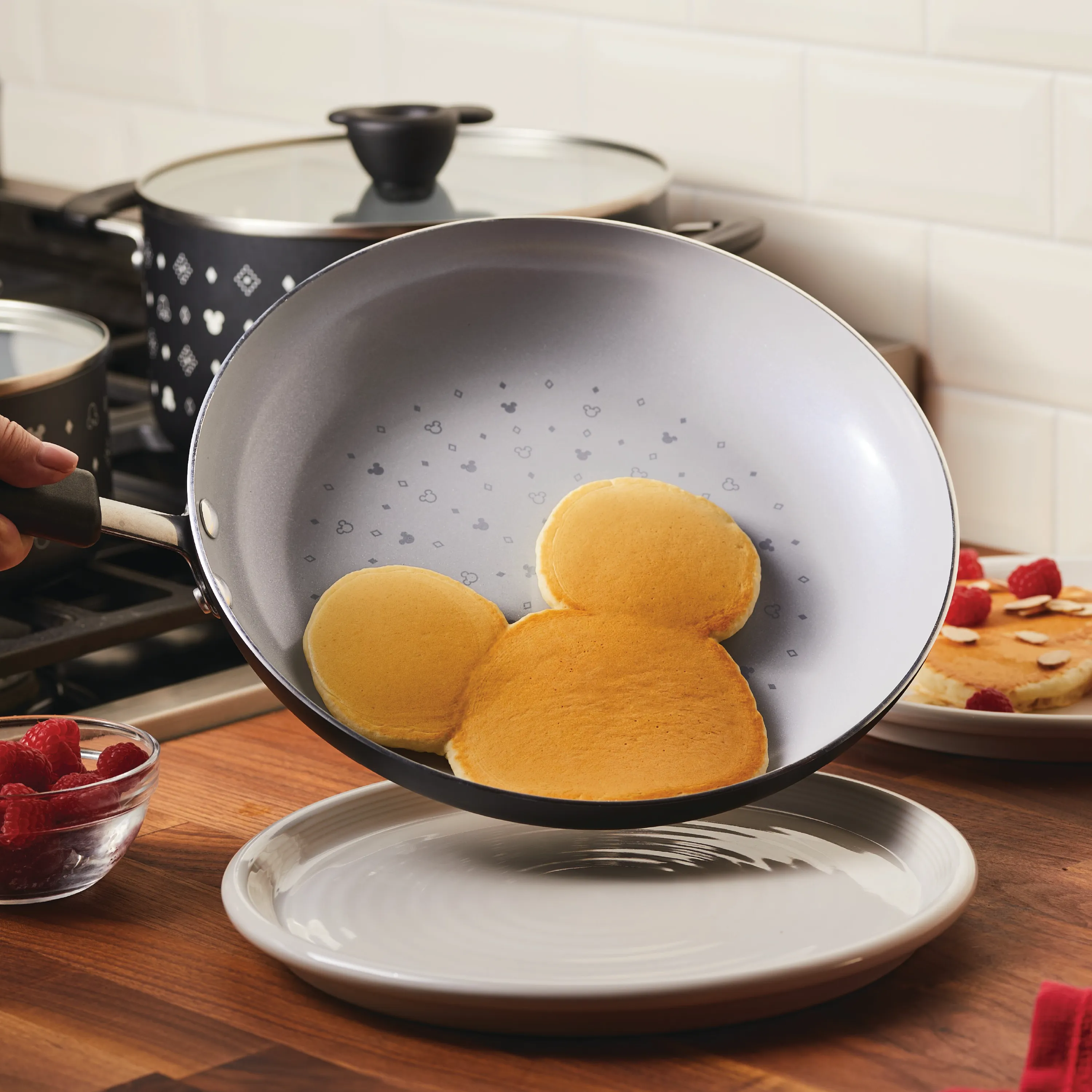 Monochrome Ceramic Nonstick Frying Pan