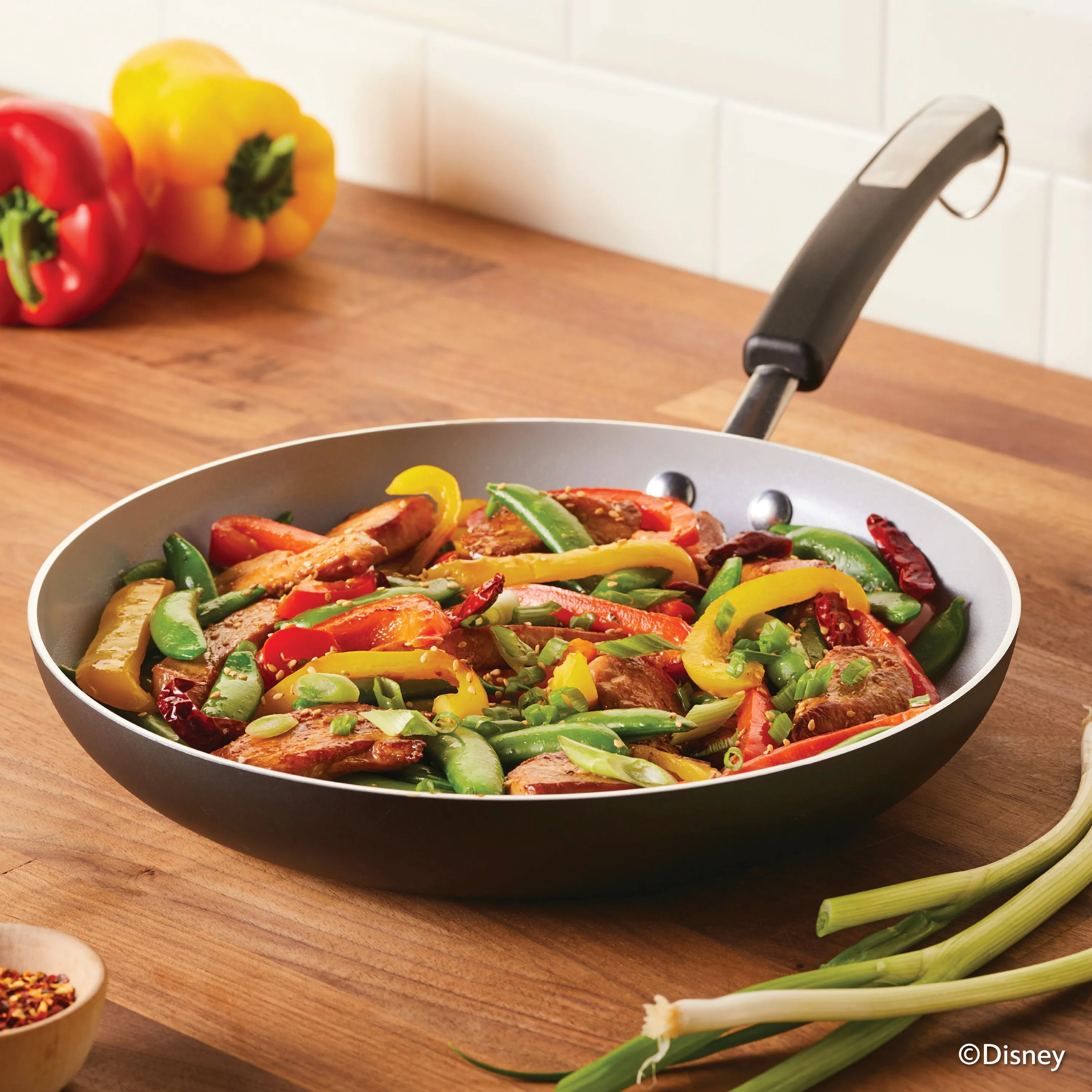 Monochrome Ceramic Nonstick Frying Pan