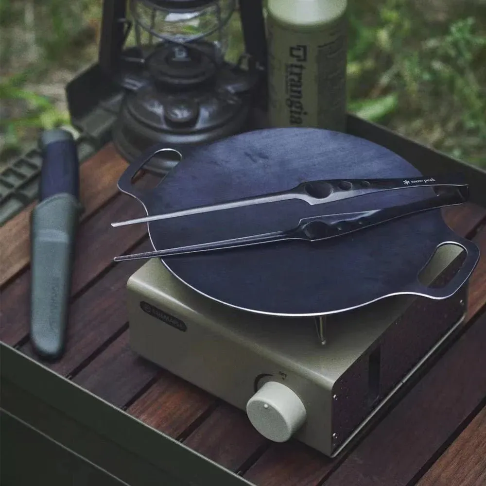 Multifunctional LAC BUTANE GAS STOVE & STAINLESS STEEL FRYPAN Set