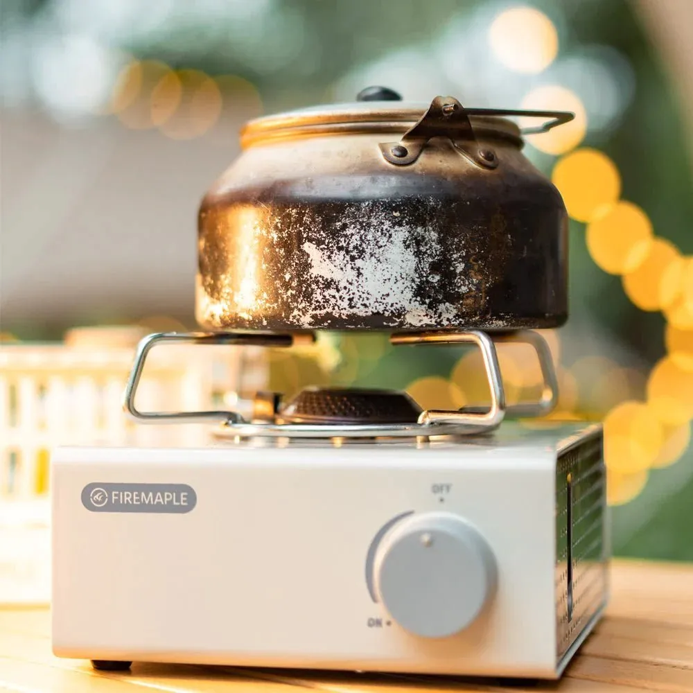 Multifunctional LAC BUTANE GAS STOVE & STAINLESS STEEL FRYPAN Set