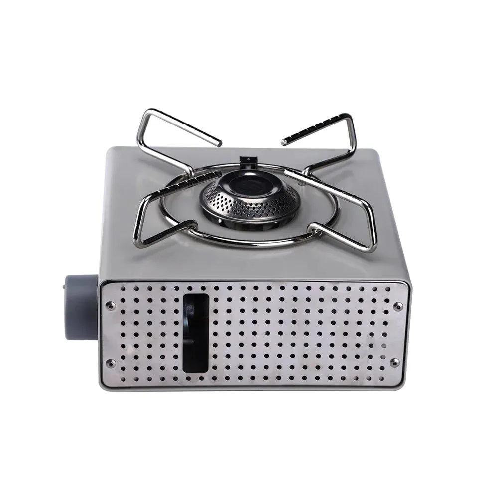 Multifunctional LAC BUTANE GAS STOVE & STAINLESS STEEL FRYPAN Set