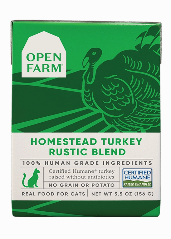 Open Farm Grain Free Homestead Turkey Recipe Rustic Blend Wet Cat Food
