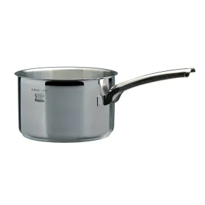Piazza "5 Stars Collection" Stainless Steel Deep Sauce Pan, 7.1-Quart