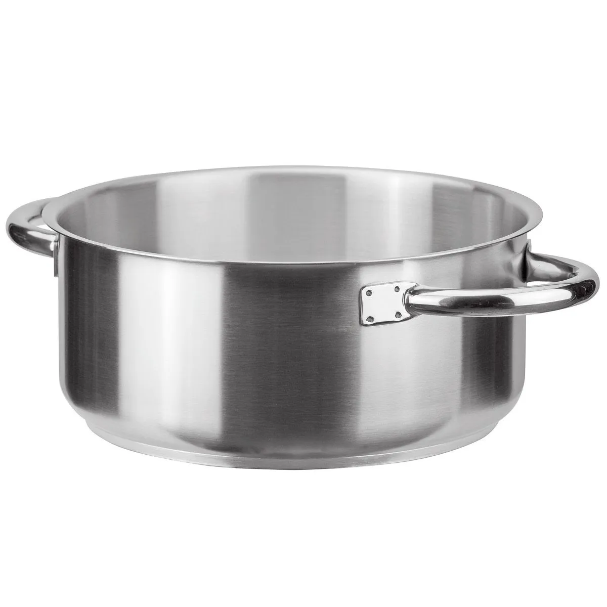 Piazza "Chef" Stainless Steel Sauteuse Pan, 1.69-Quart
