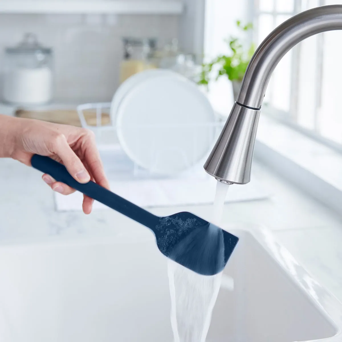 Platinum Silicone Tools 7-Piece Utensil Set | Navy