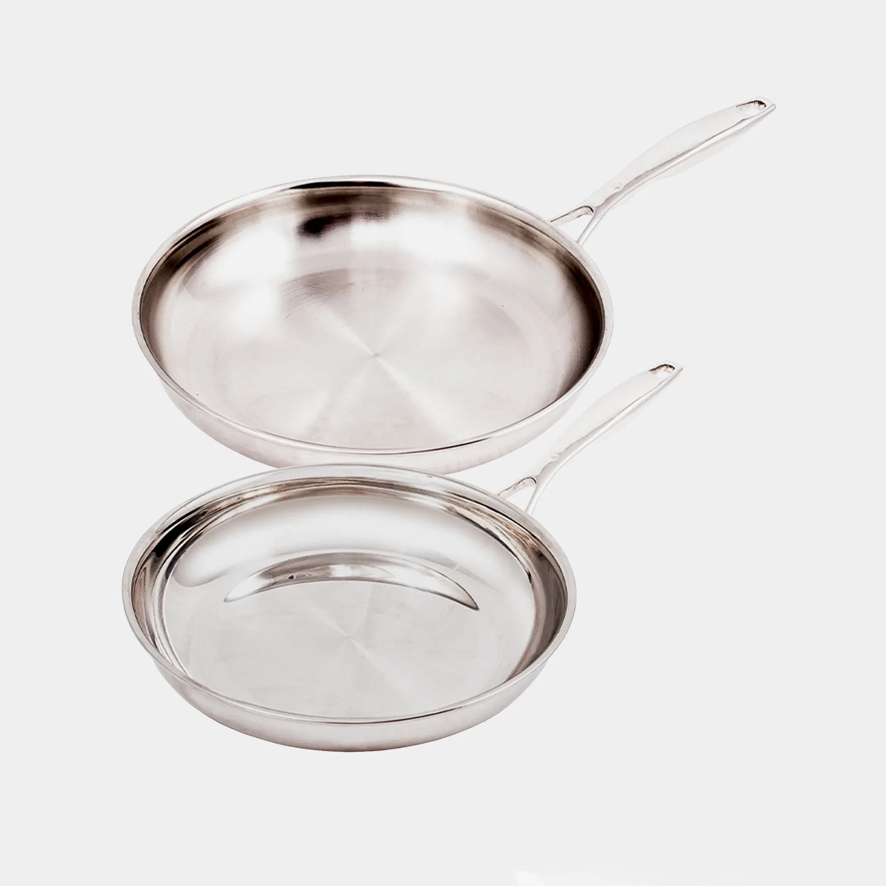 Premium Clad 2-Piece Stainless Steel Set
