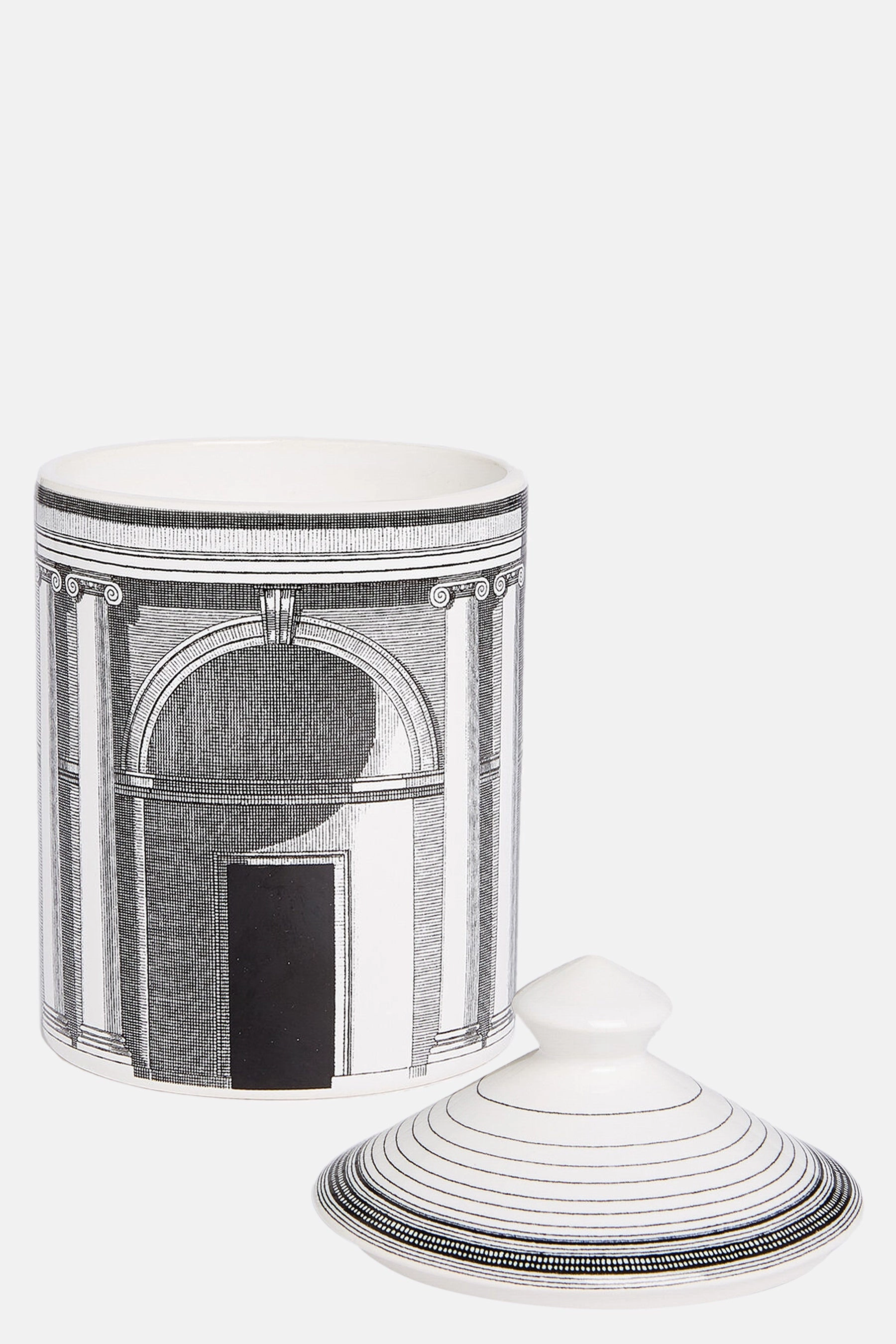 Se Poi scented candle with Architettura Décor