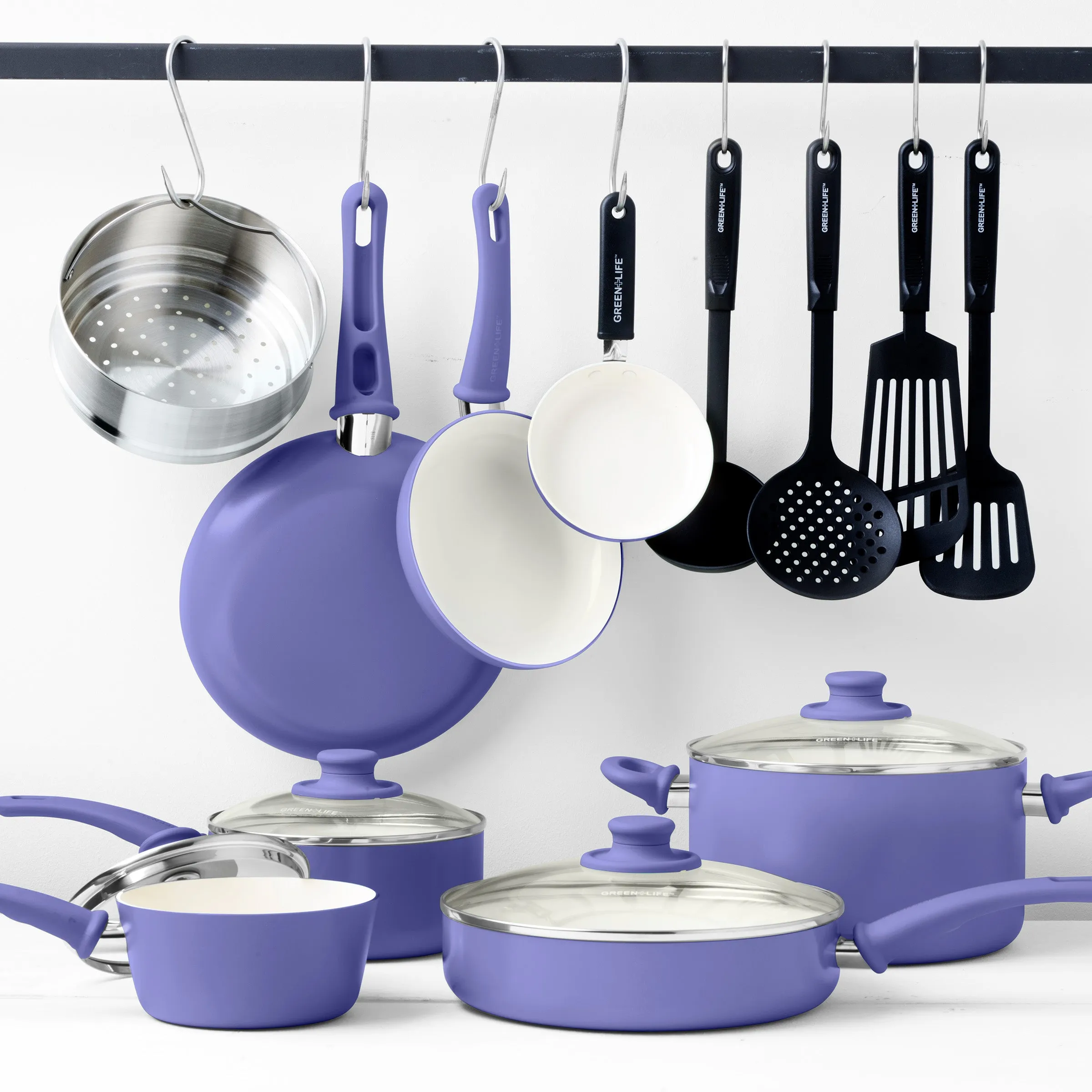 Soft Grip 16-Piece Cookware Set