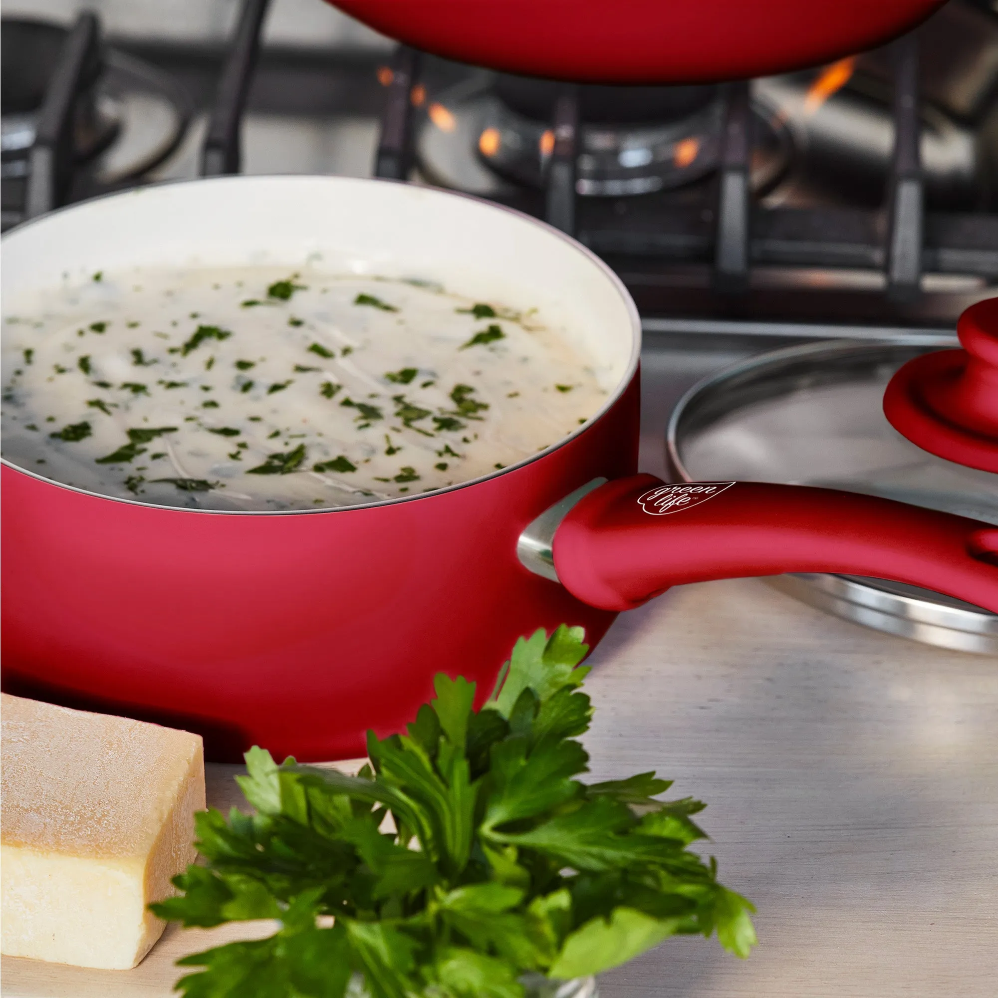 Soft Grip 16-Piece Cookware Set
