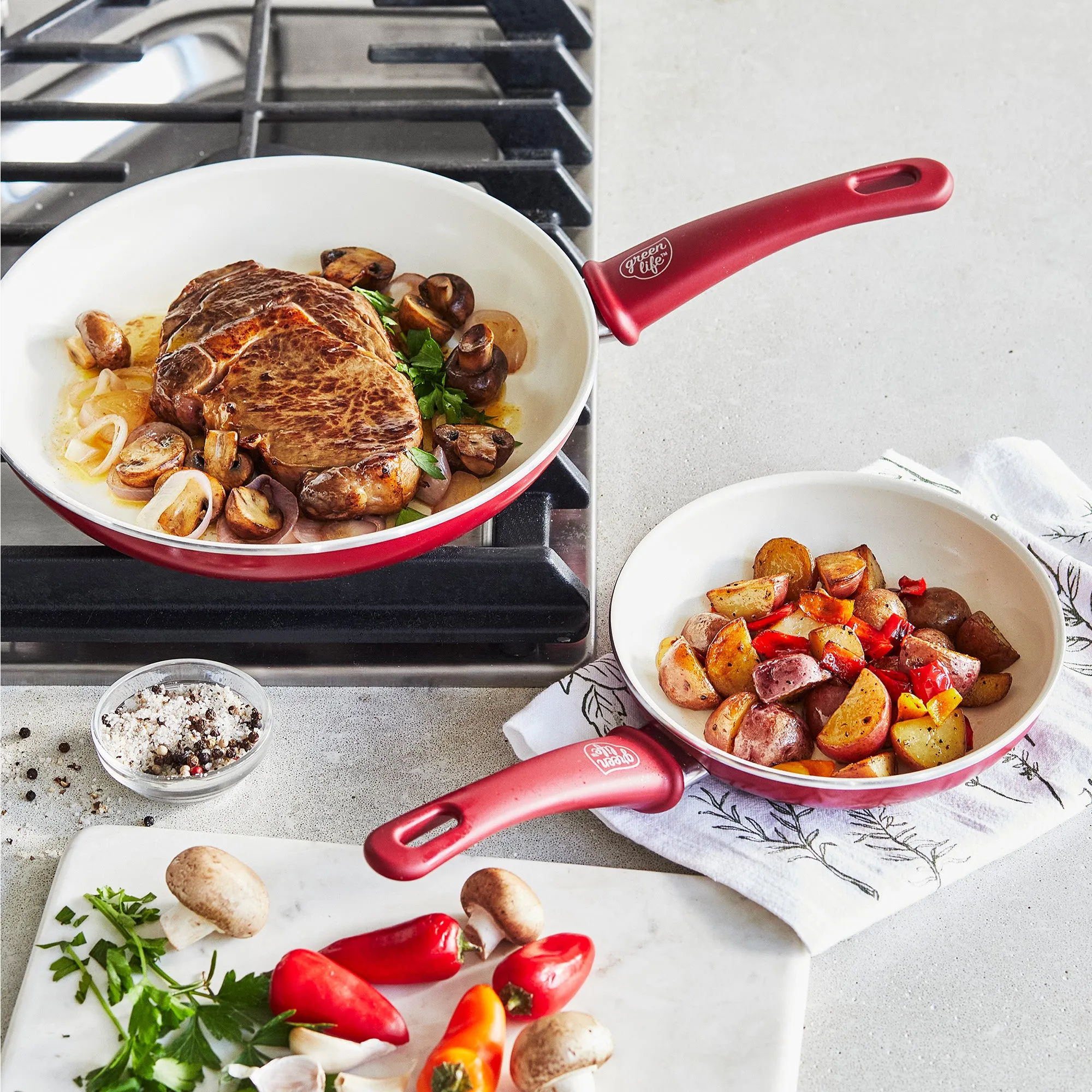 Soft Grip 16-Piece Cookware Set