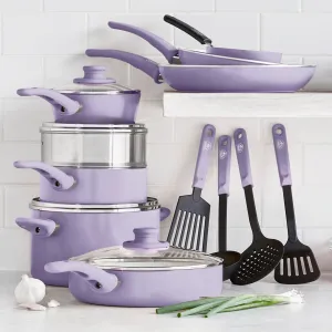 Soft Grip 16-Piece Cookware Set
