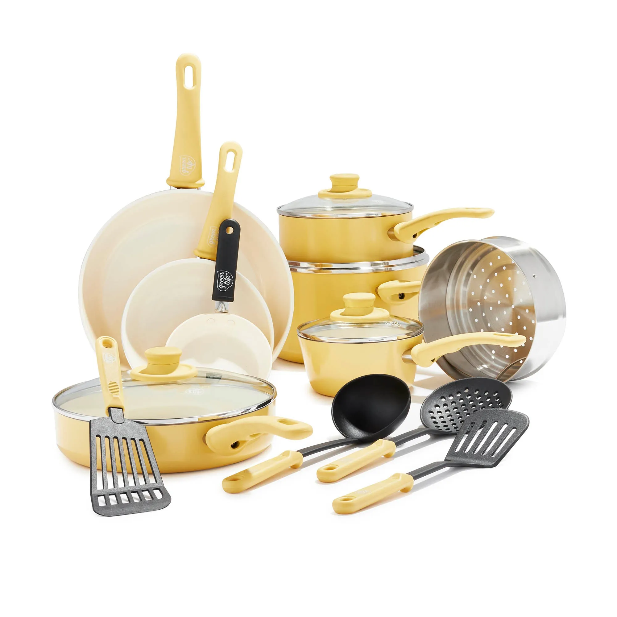 Soft Grip 16-Piece Cookware Set