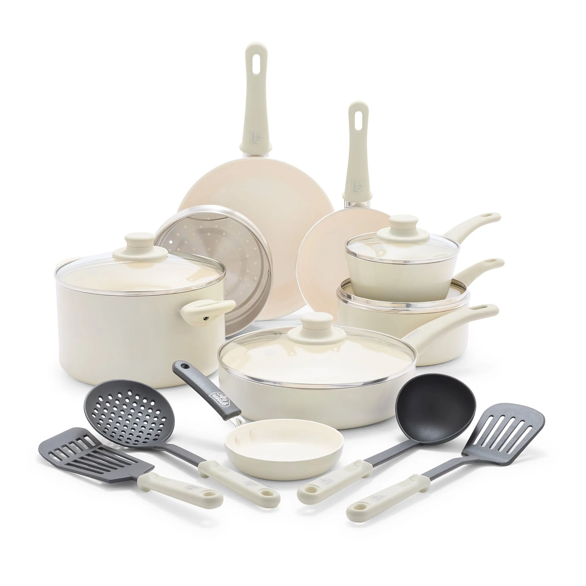 Soft Grip 16-Piece Cookware Set