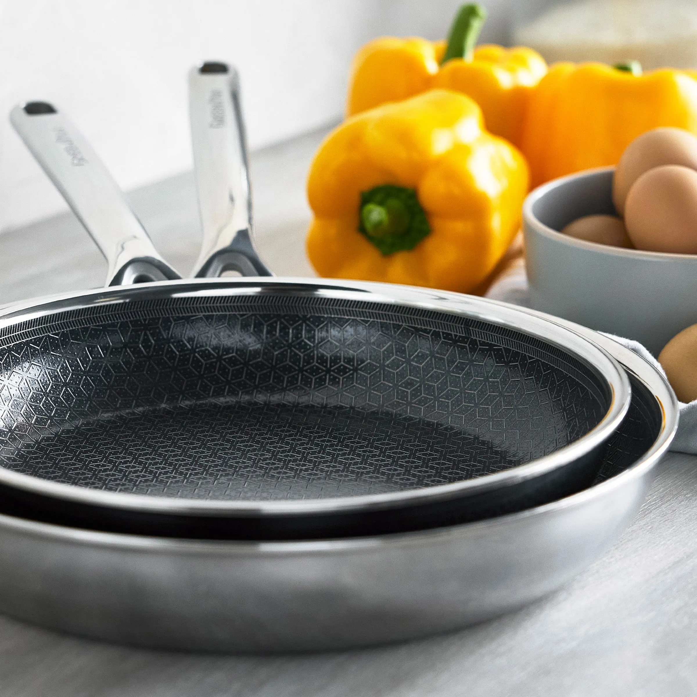 Spectra Thermobond Hybrid Ceramic Nonstick 10" and 12" Frypan Set