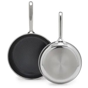 Spectra Thermobond Hybrid Ceramic Nonstick 10" and 12" Frypan Set