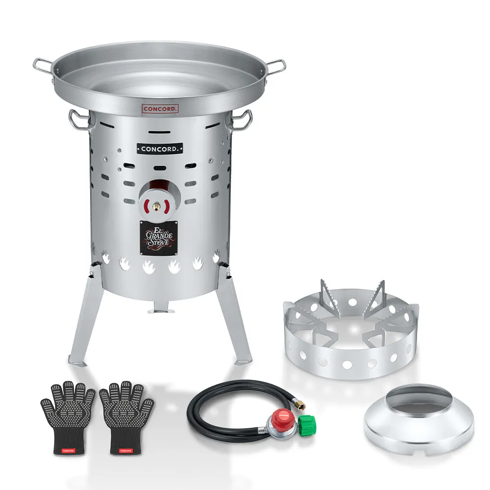 Stainless Steel El Grande Stove   Comal
