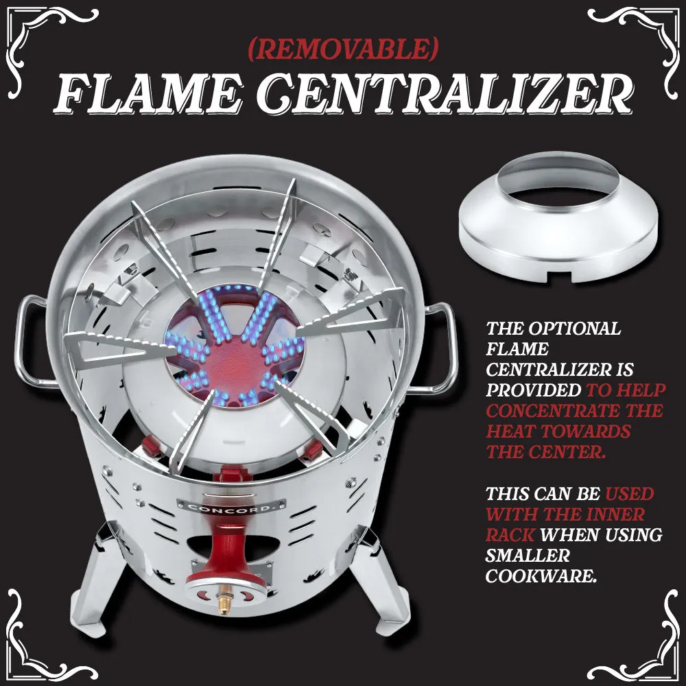 Stainless Steel El Grande Stove   Comal