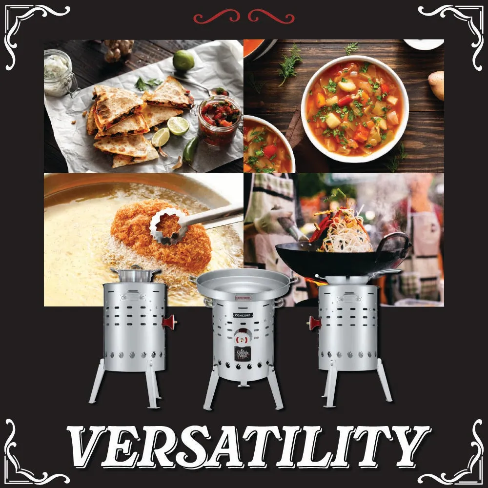 Stainless Steel El Grande Stove   Comal