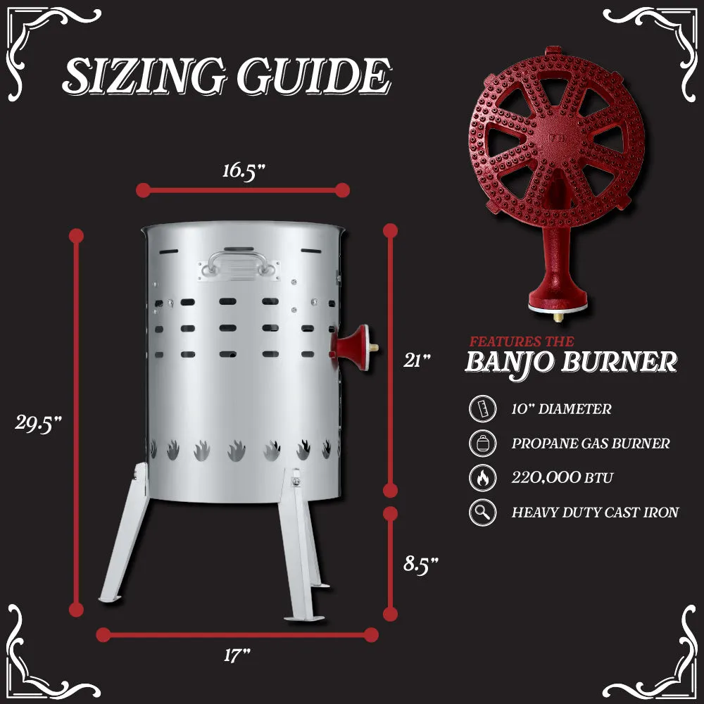 Stainless Steel El Grande Stove
