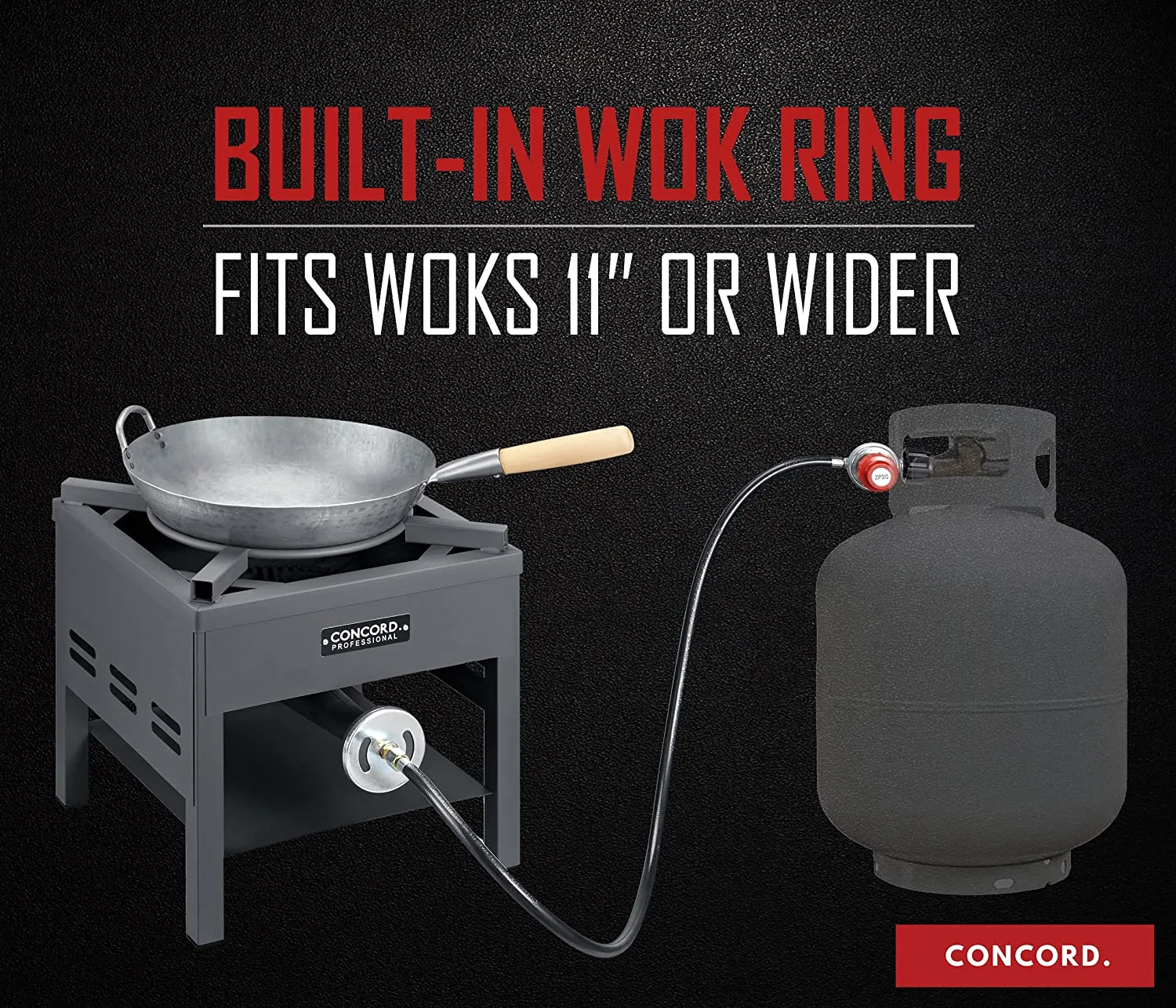 Stronghold Wok Burner (DROP IN WOK Edition) (16")