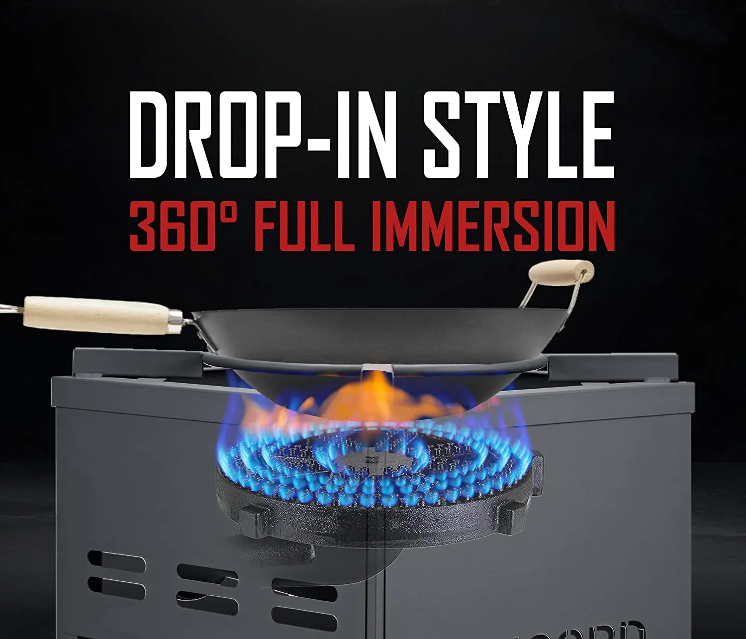 Stronghold Wok Burner (DROP IN WOK Edition) (16")