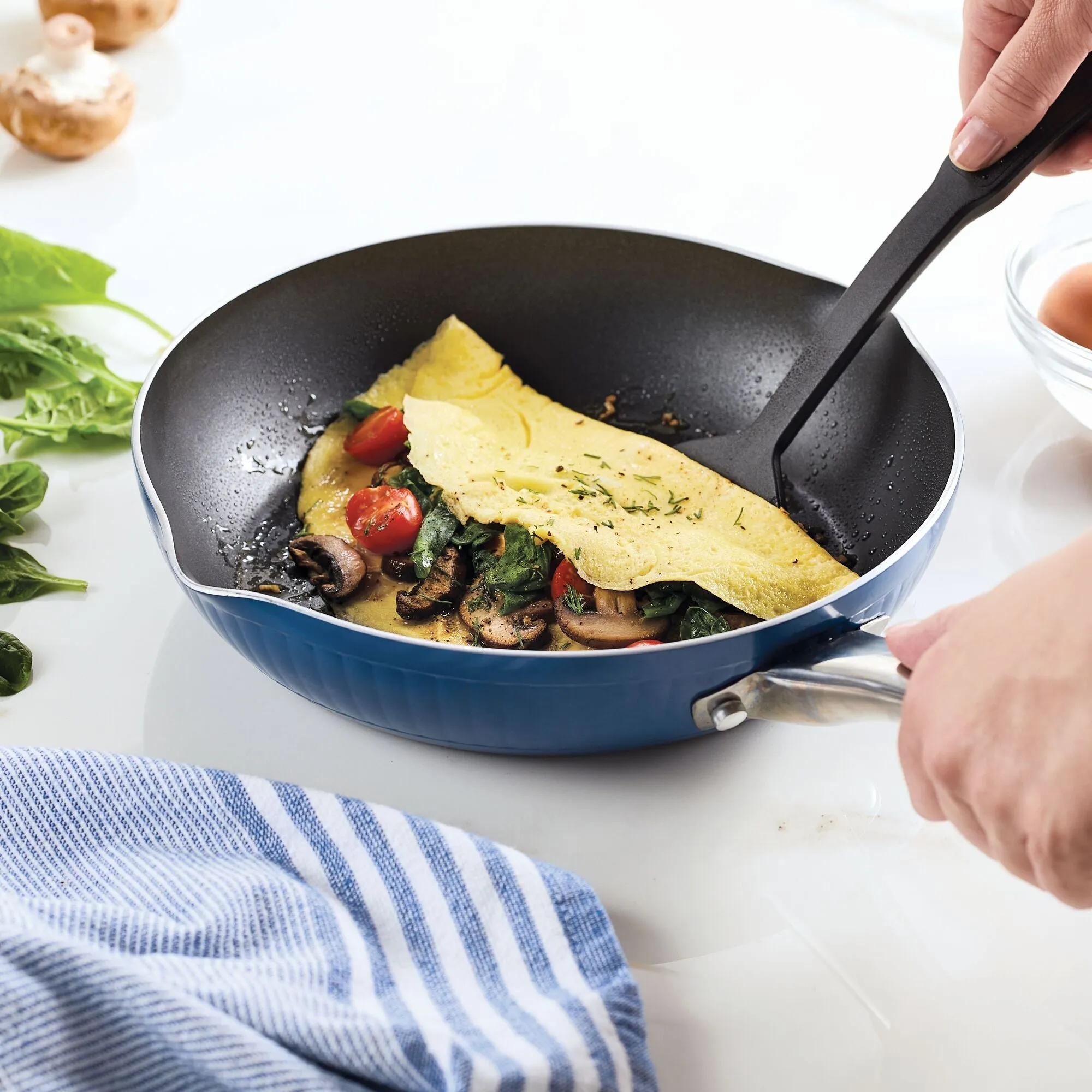 Style Nonstick Cookware Frying Pan, 10-Inch