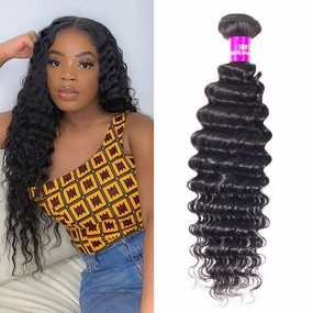 Tuneful Brazilian Deep Wave Hair 1 Bundle Remy Hair Weft Weave Extension