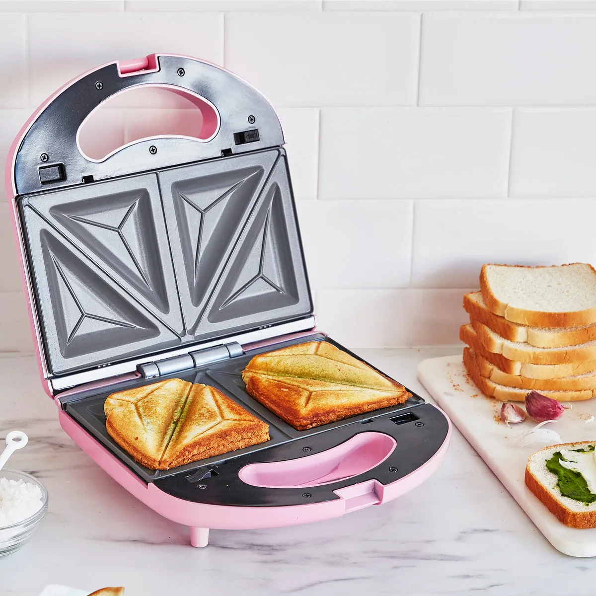 Waffle and Sandwich Duo