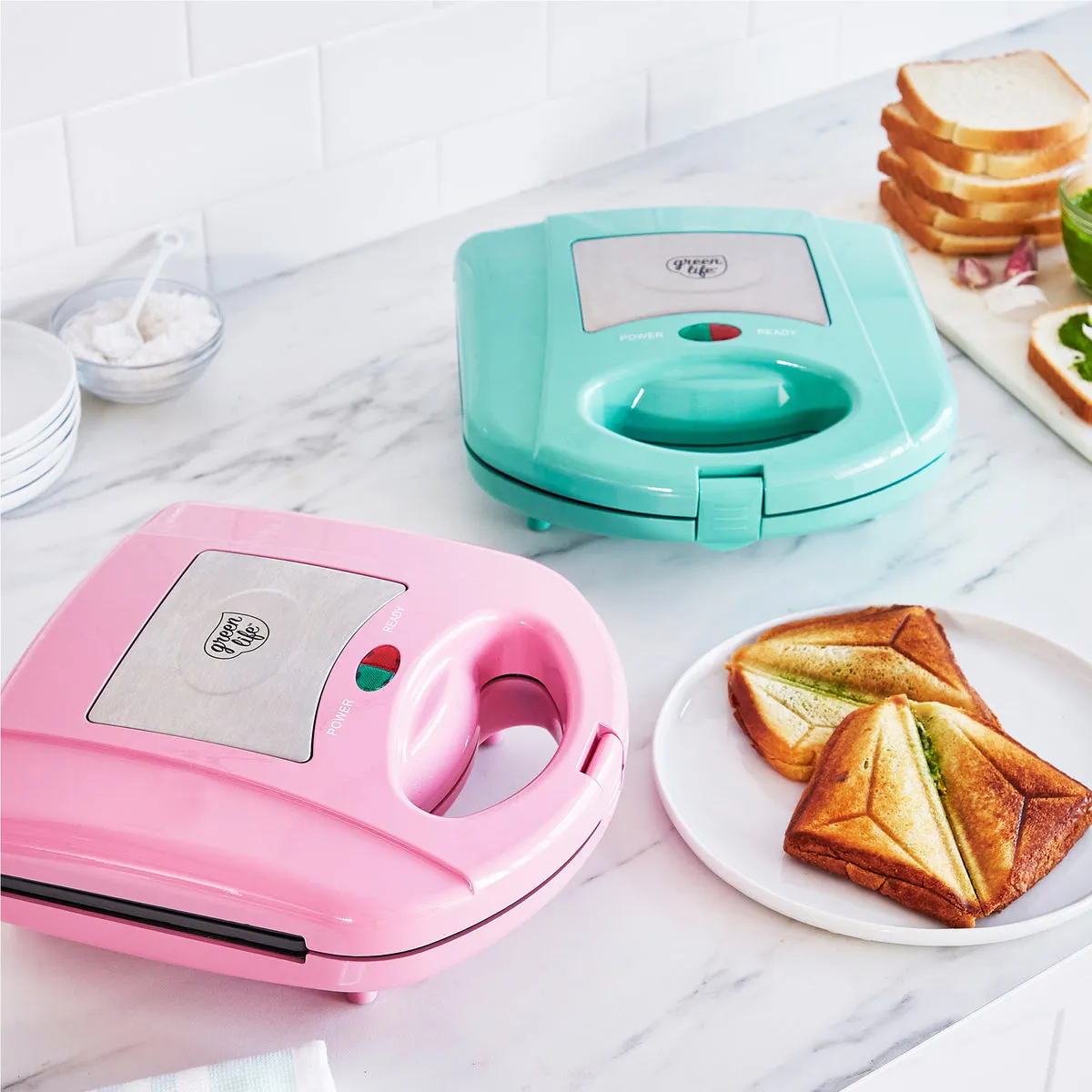 Waffle and Sandwich Duo