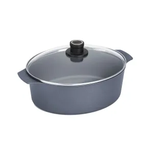 Woll Diamond Plus/Diamond Lite Induction 6.3 Qt. Oval Roaster w/Lid