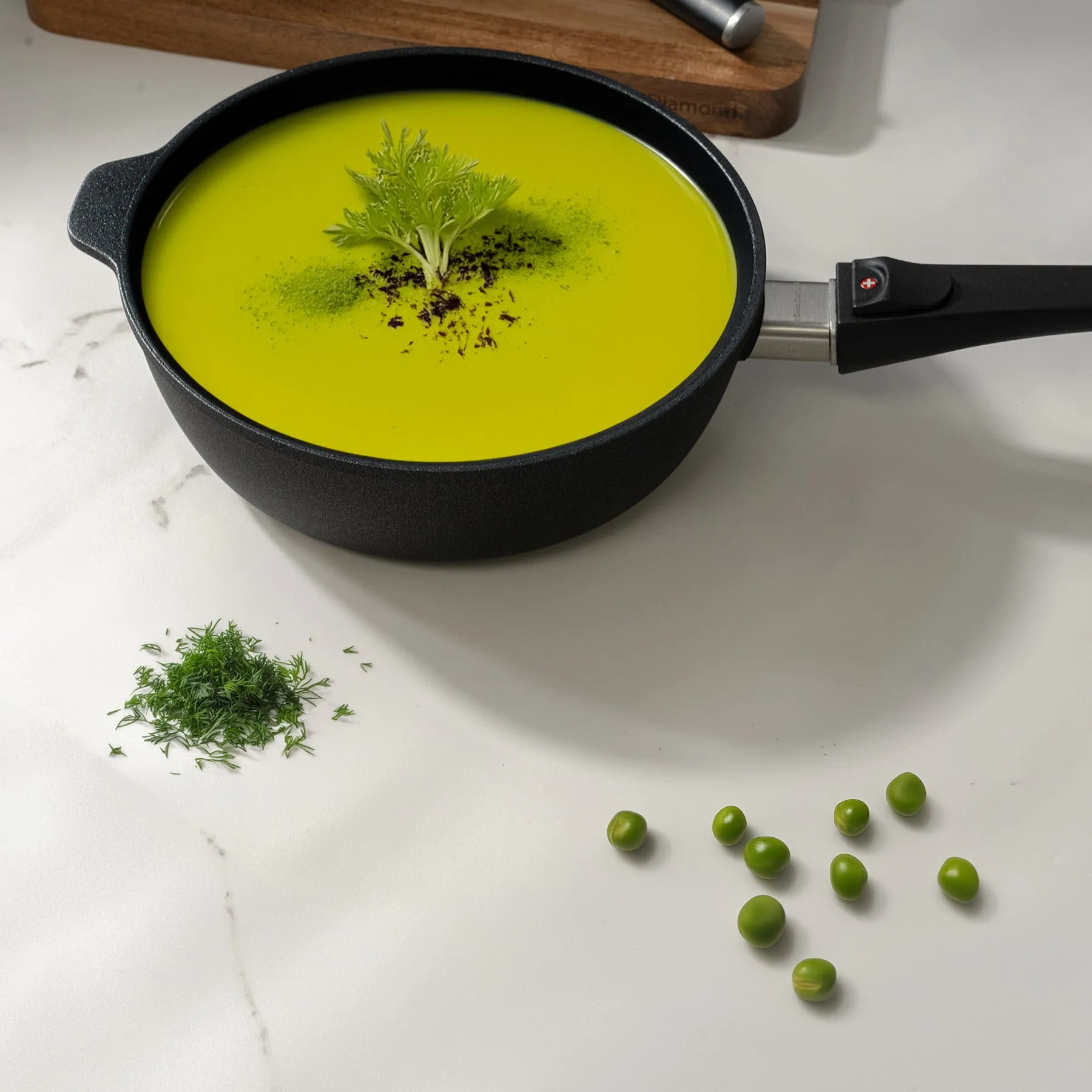XD Nonstick Saute Pan with Detachable Handle - Induction