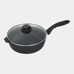 XD Nonstick Saute Pan with Glass Lid - Induction
