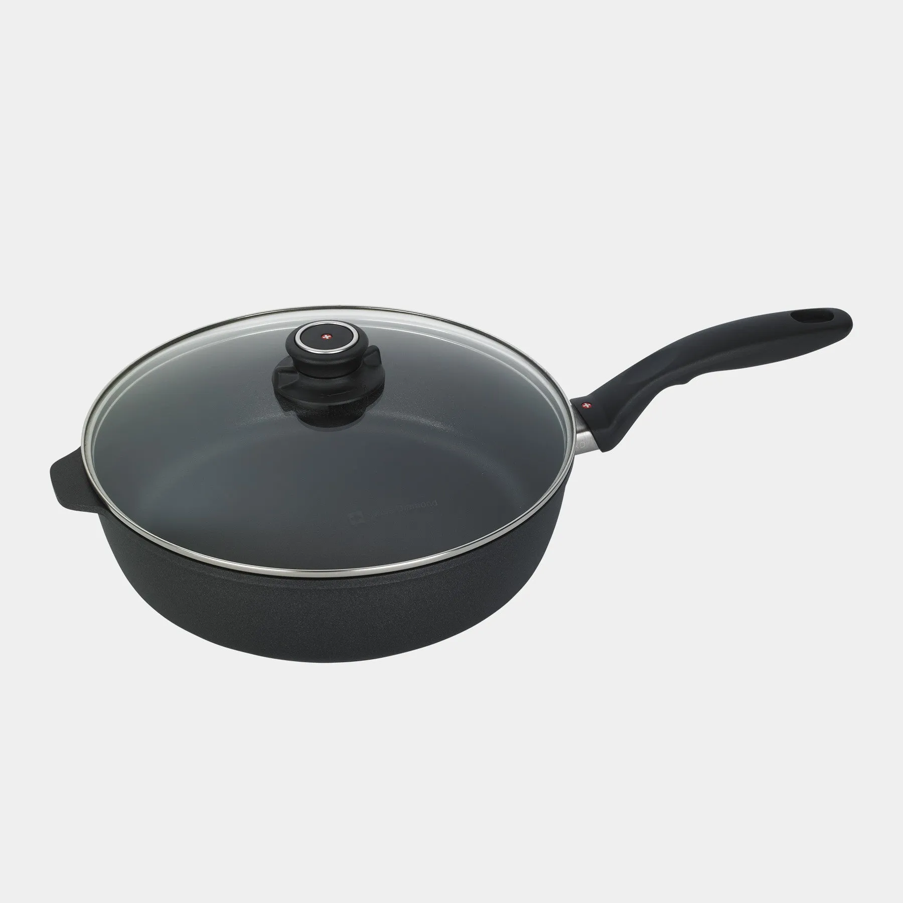 XD Nonstick Saute Pan with Glass Lid - Induction