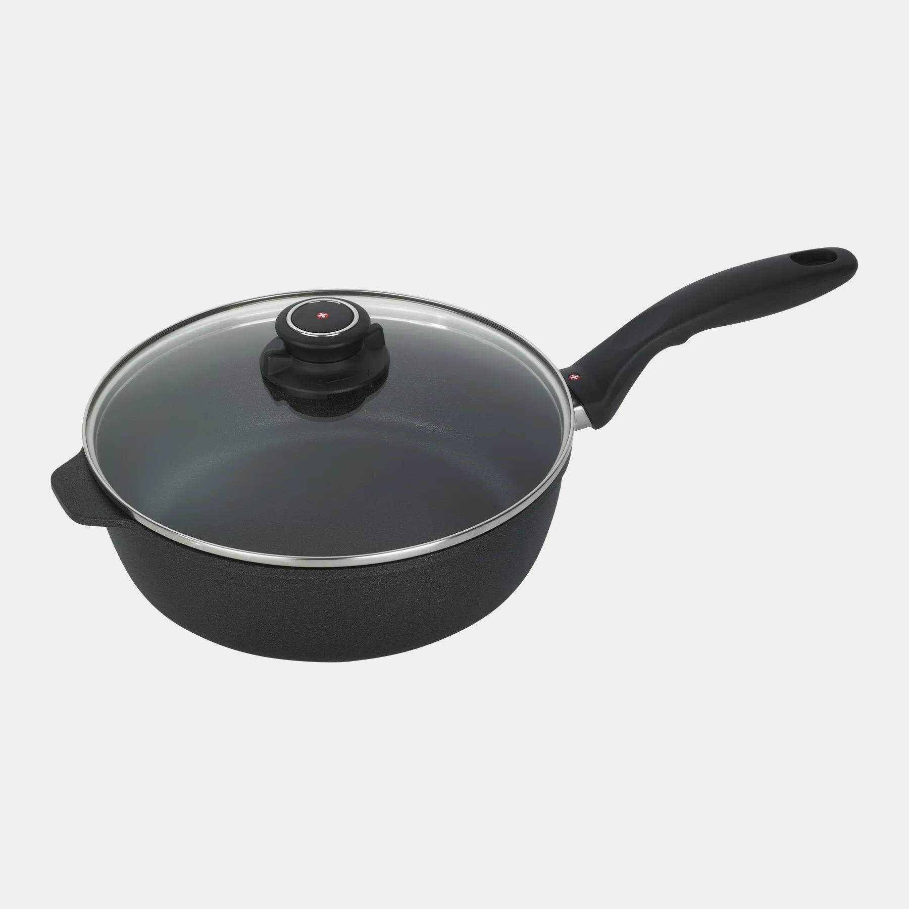 XD Nonstick Saute Pan with Glass Lid - Induction